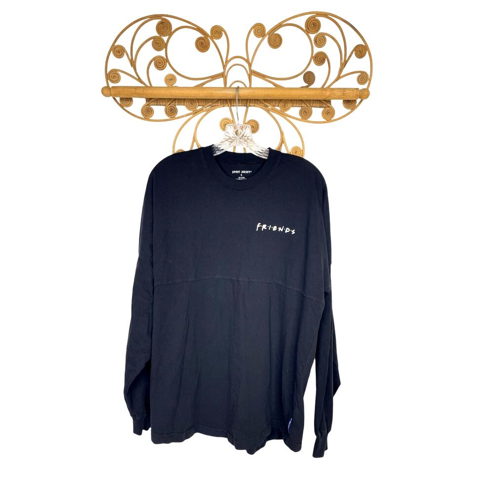Friends 'How You Doing' Spirit Jersey long sleeve crew neck Black S